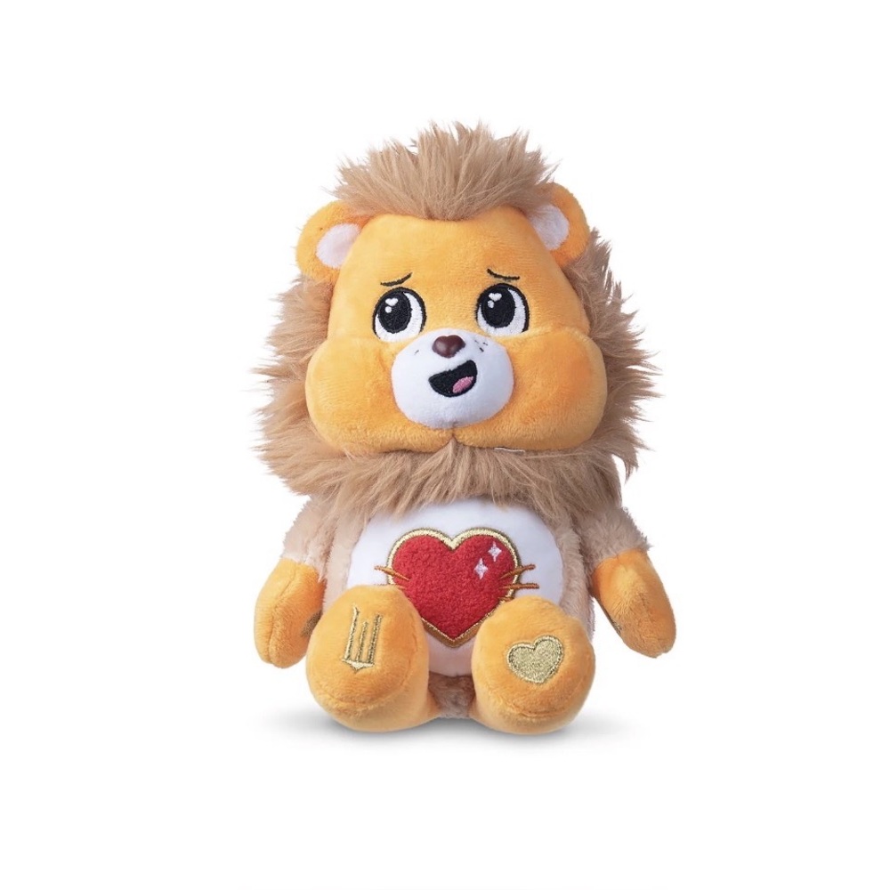CARE BEARS X WICKED FUN SIZE PLUSH TENDERHEART BEAR AS THE LION